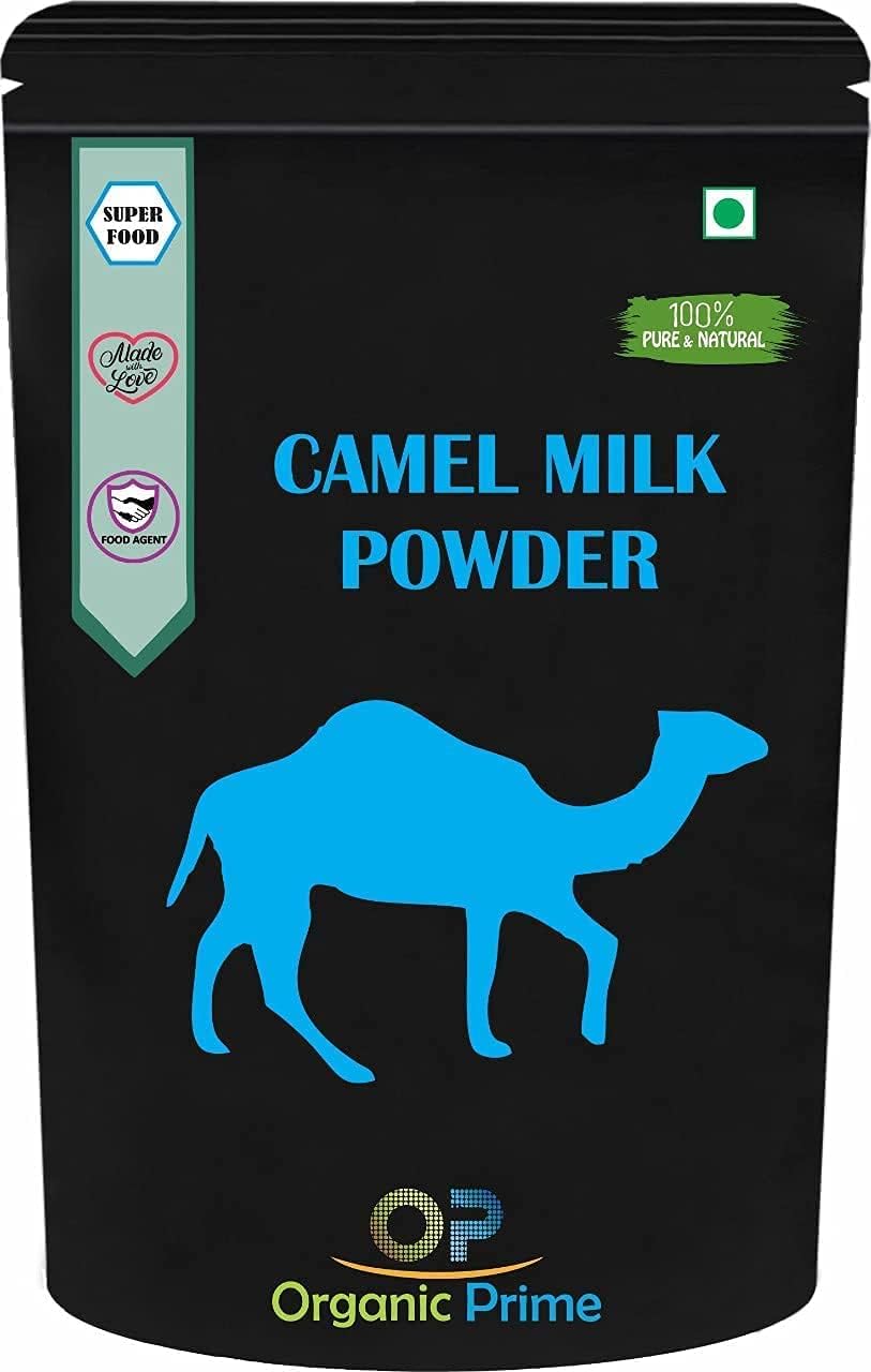 251230200504685_1 Organic Prime Camel Milk Powder | Freeze Dried, Gluten Free, No Additives, No Preservatives - 100 GM by Organic Prime, 3.5274 Ounce - Image 1